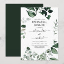 Search for foliage rehearsal dinner invitations Elegant