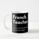Search for french teacher coffee mugs Education