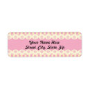 Search for striped background return address labels White
