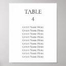 Search for guest wedding seating charts Minimalist