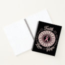Search for breast cancer awareness notebooks Hope