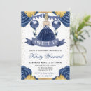 Search for navy blue sweet 16 invitations Dress