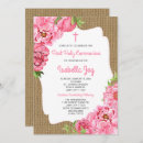 Search for rustic first communion invitations Trendy