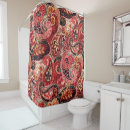 Search for floral paisley shower curtains Pink