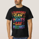 Search for not gay but supportive tshirts Trans