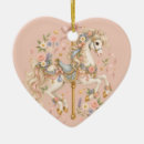 Search for carousel horse christmas tree decorations Cute