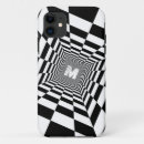 Search for illusion iphone cases Black and white