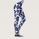 Search for navy blue and white leggings Modern