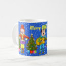 Search for musical elf mugs Christmas tree