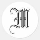 Search for monogram m stickers Letter