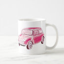 Search for pink car mugs Watercolor