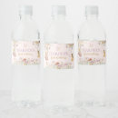 Search for 1st birthday water bottle labels Fairy first birthday
