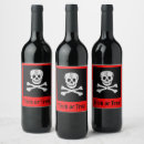 Search for pirate wine labels Halloween