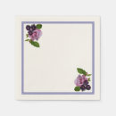 Search for purple floral napkins Wisteria