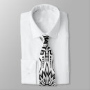 Search for tiki ties Black and white