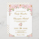 Search for gold confetti wedding invitations Elegant