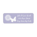 Search for amethyst return address labels Lilac