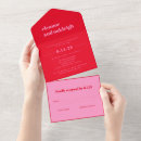 Search for red tri invitations Contemporary