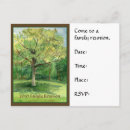 Search for family reunions postcards invitations Tree