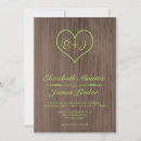 Search for lime wedding invitations Rustic
