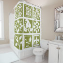 Search for olive green shower curtains Pattern