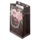 Search for vintage floral gift bags Rustic