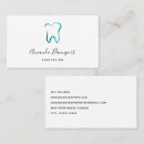 Search for dental hygiene business cards Teeth