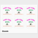 Search for love gymnastics stickers For her