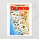 Search for california maps postcards Vintage