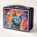 Search for kitty cat lunch boxes Blue