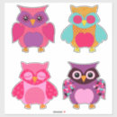 Search for purple owl stickers Girls