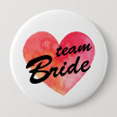 Search for team bride badges Heart