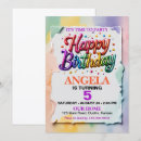 Search for 3d invitations Colourful
