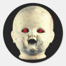 Search for vintage doll stickers Horror