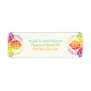 Search for lesbian wedding return address labels Rainbow