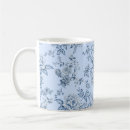 Search for blue toile mugs Vintage