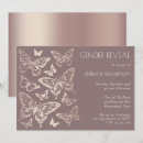 Search for gold gender reveal invitations Simple