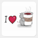 Search for i love coffee stickers Funny