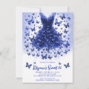 Search for sapphire blue birthday invitations Navy