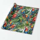 Search for macaw wrap wrapping paper Blue