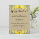 Search for deco flowers invitations Botanical