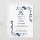 Search for golden anniversary invitations Floral