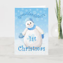Search for granddaughter first christmas cards Snowflakes