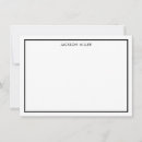 Search for elegant business note cards Border
