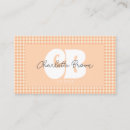Search for gingham business cards Modern