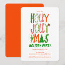 Search for holly christmas invitations Elegant