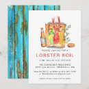 Search for lobster bake invitations Watercolor