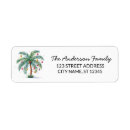 Search for palm return address labels Hawaii
