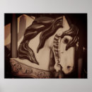 Search for vintage carnival art Horse