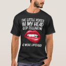 Search for lip biting tshirts Red
